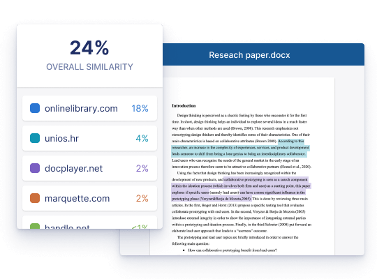 Turnitin Similarity Report